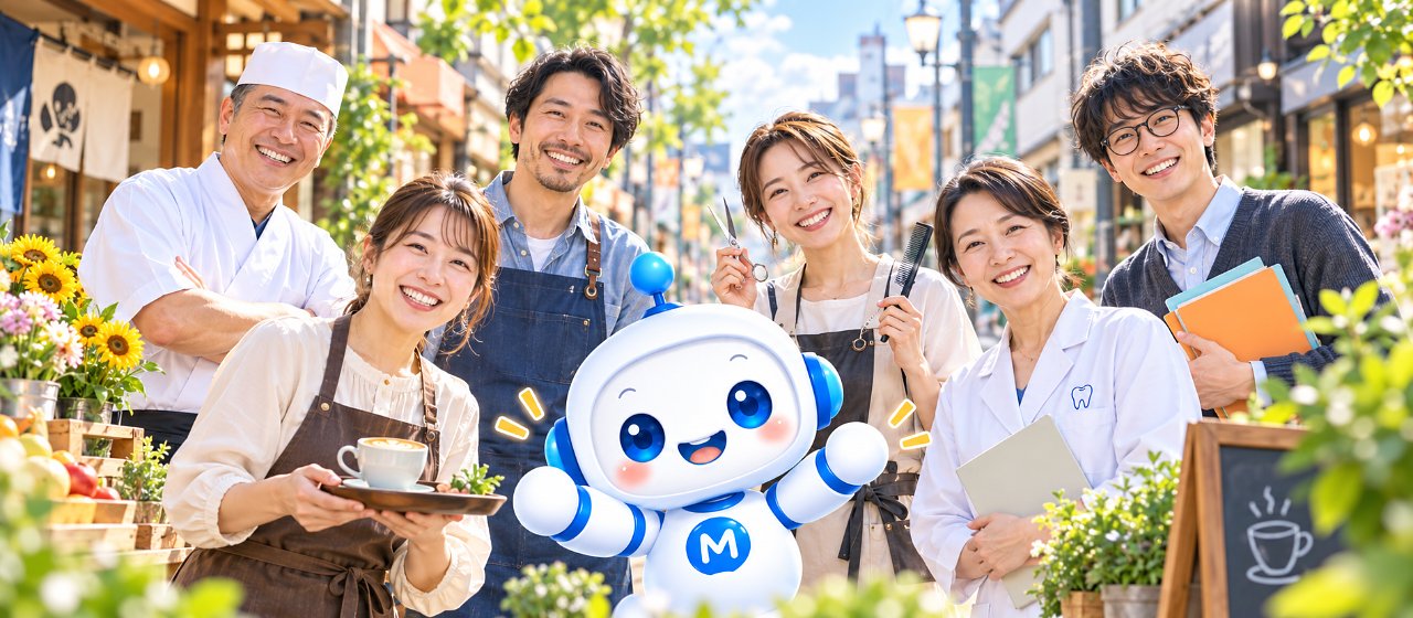 店舗や企業のホームページで利用できるAI受付チャットボットMy NAVIA